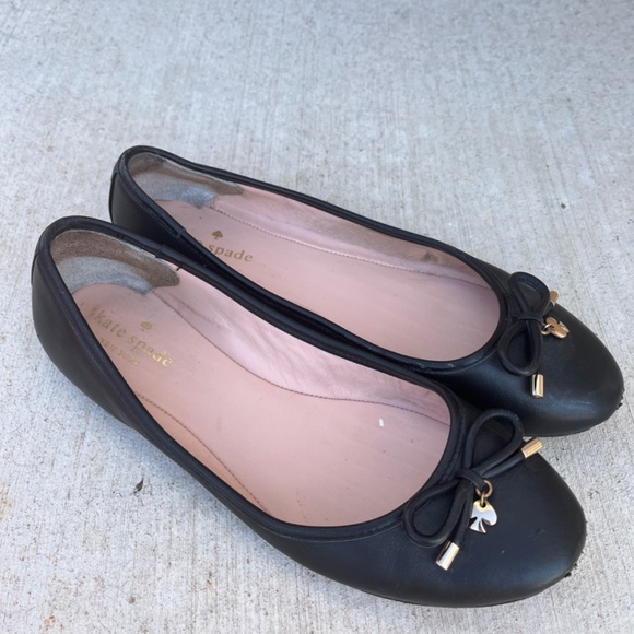 Kate Spade Black Ballet Bow flats - Picture 5 of 5